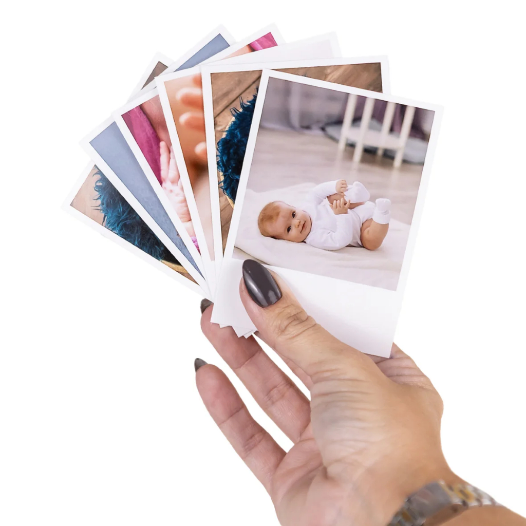 Fotos Polaroid Personalizadas | Impressão de Fotos do Celular | Papel Fotográfico Premium Fujifilm