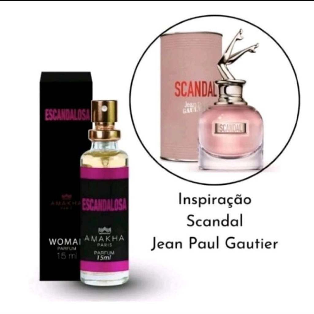 Perfume Feminino Scandal 15ml - Amakha Paris - Perfumes de bolso