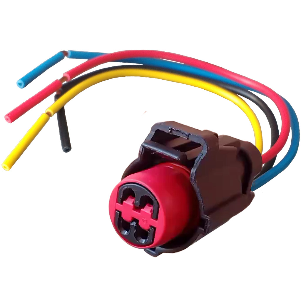 Conector Chicote Plug P/ Pressostato Do Ar Condicionado Ford F250 Fiesta Focus Ka Courier EcoSport Ranger 2.8