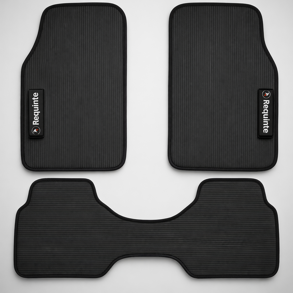 Tapete para Carro Fiat Emborrachado Universal Premium 3 Peças