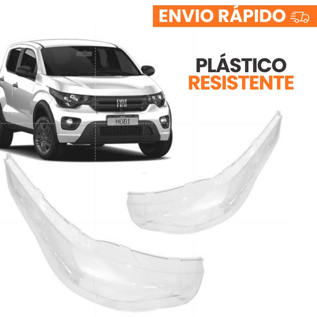 Lente Farol Fiat Mobi 2016 A 2025