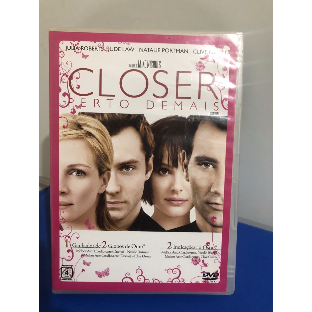 DVD Closer – Perto Demais – Filme (2004) – Original