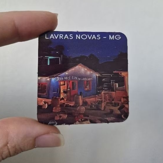 Íma de Geladeira Lembranças de Lavras Novas MG