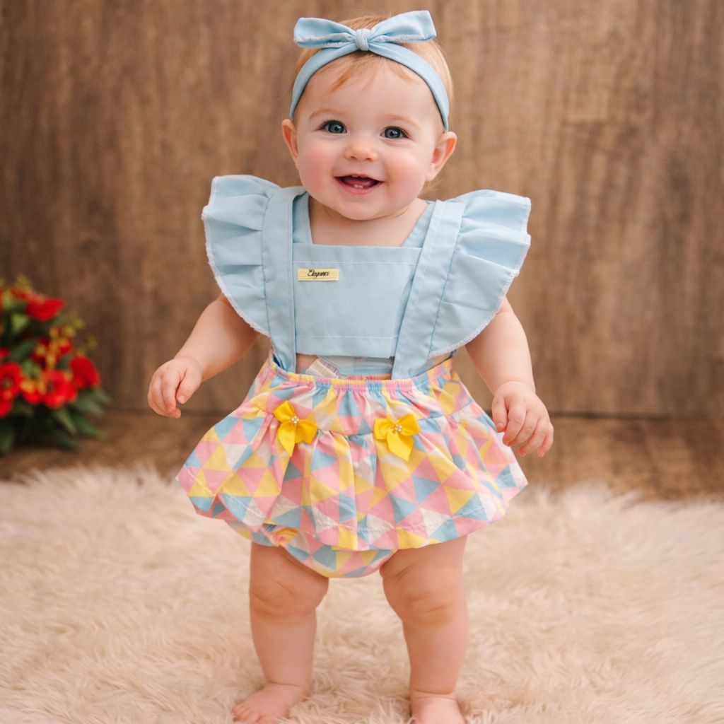 Jardineira Romper Bebê Menina Body Temático Book Festa Mesversário ensaio temático em Oferta na Shopee