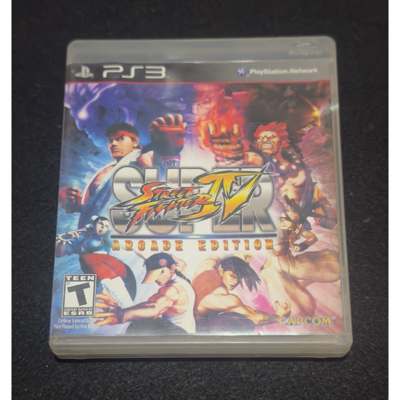 SUPER STREET FIGHTER IV ARCADE EDITION PS3 seminovo
