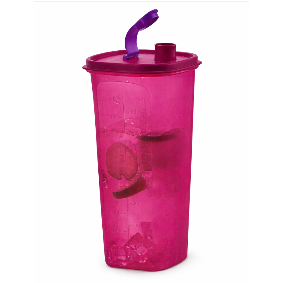 Tupperware Guarda Suco Tupper Slim 2 litros cor Vinho