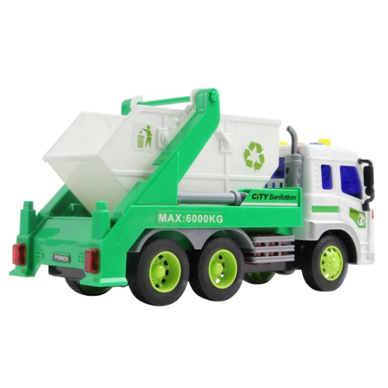 Caminhão de Reciclagem Caçamba c/ Luz e Som 1:16 - Brink Center — imagem 2 de 2