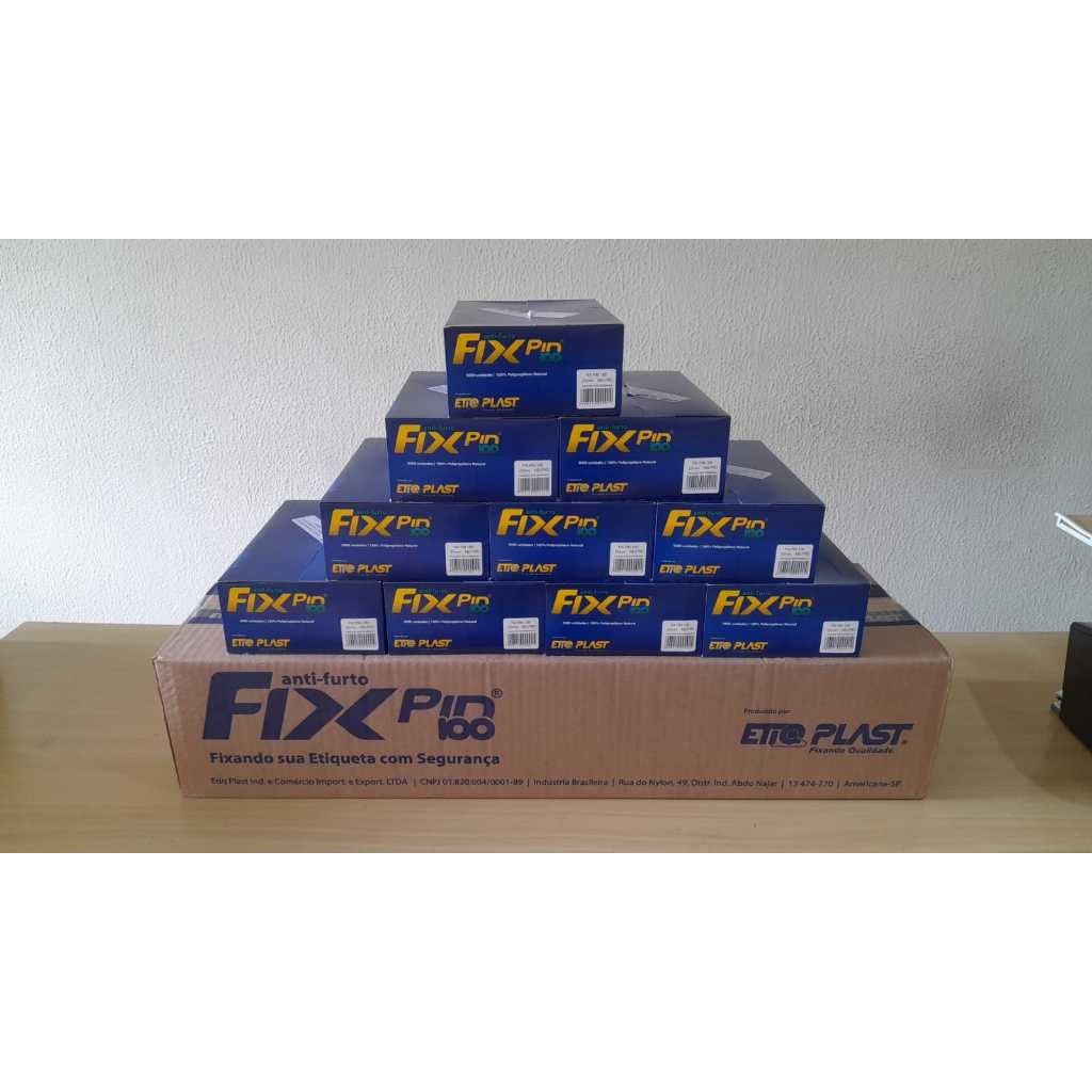 Pino Fix Pin Anti Furto 25MM  Etiqplast - 150.000 Unidades em Oferta na Shopee