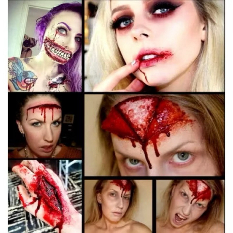 SANGUE ARTIFICIAL COAGULADO | TAM.: 60ML | PEGADINHA | BRINCADEIRAS | FESTA FANTASIA | MACHUCADO FALSO | HALLOWEEN | FIC