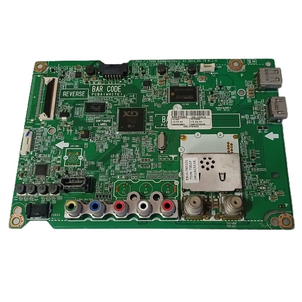 Placa Principal Tv LG  49lf5400 Eax66167204 (1.0)