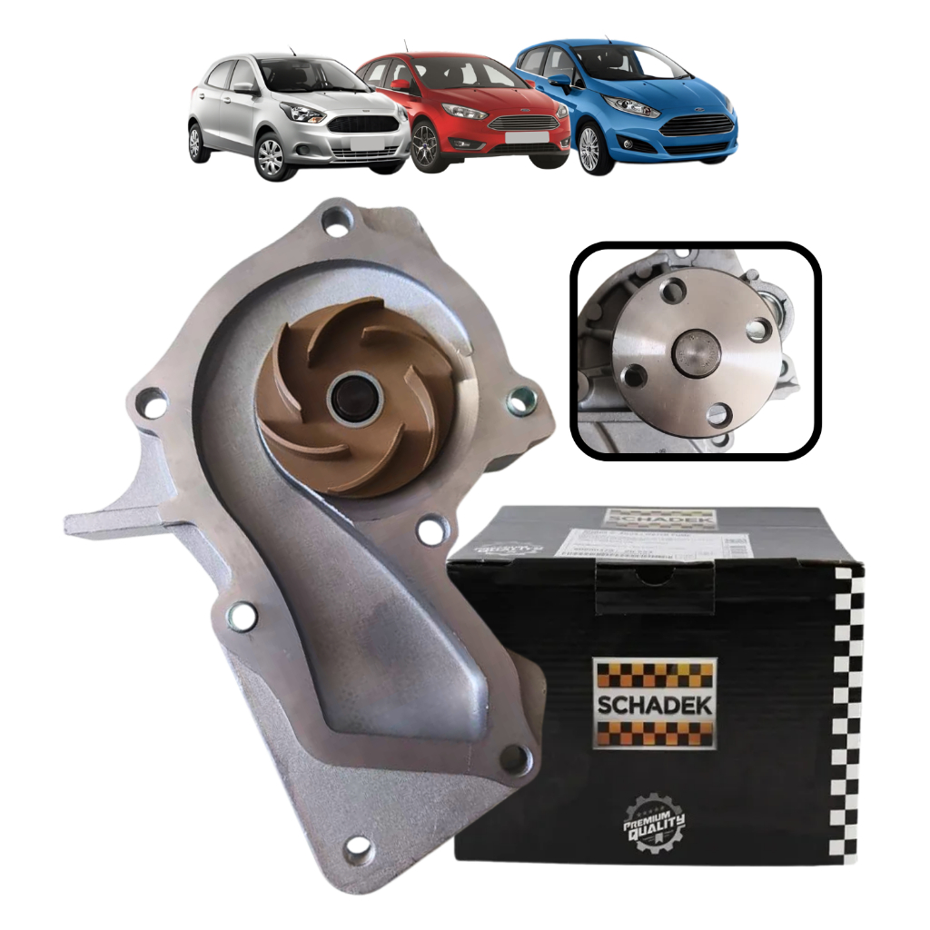 Bomba D'agua FORD New Fiesta 1.6 16V (SIGMA) 2010 / 2019 Original Schadek
