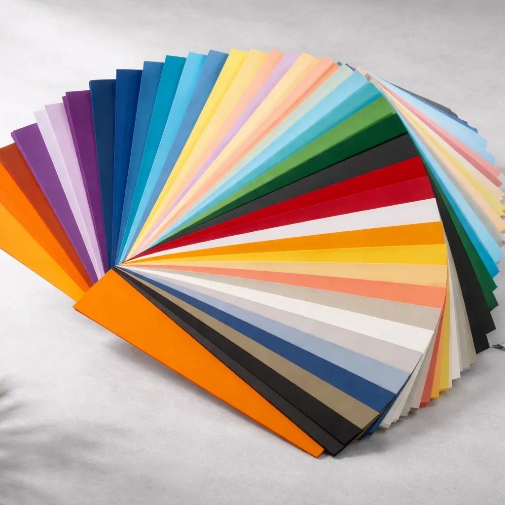 Papel Color Plus A4 120g Massa Colorida - 10 Folhas