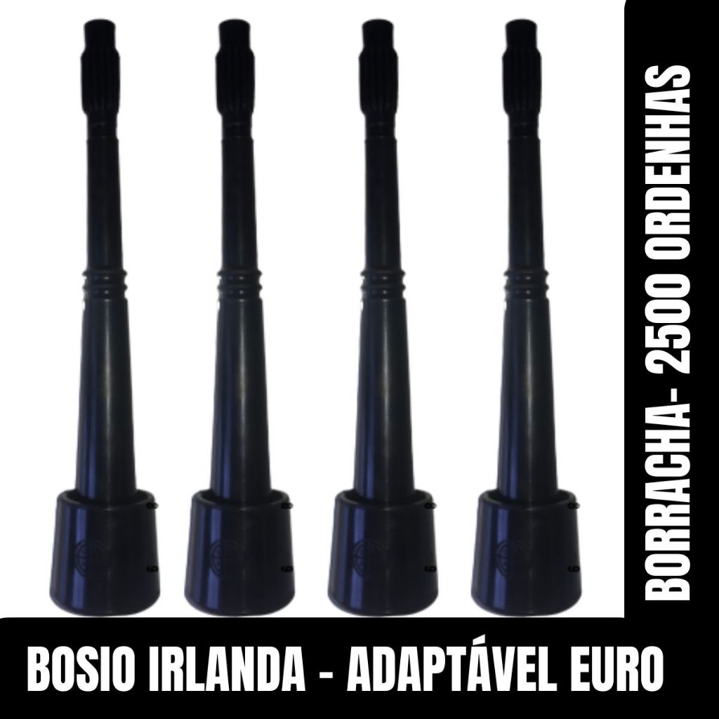 Kit 4 Teteira Insuflador Bosio Irlanda Adaptável Eurolatte 233