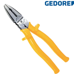 ALICATE UNIVERSAL ELETRICISTA 8" ISOLDADO BLUE 8280 E-200 GEDORE