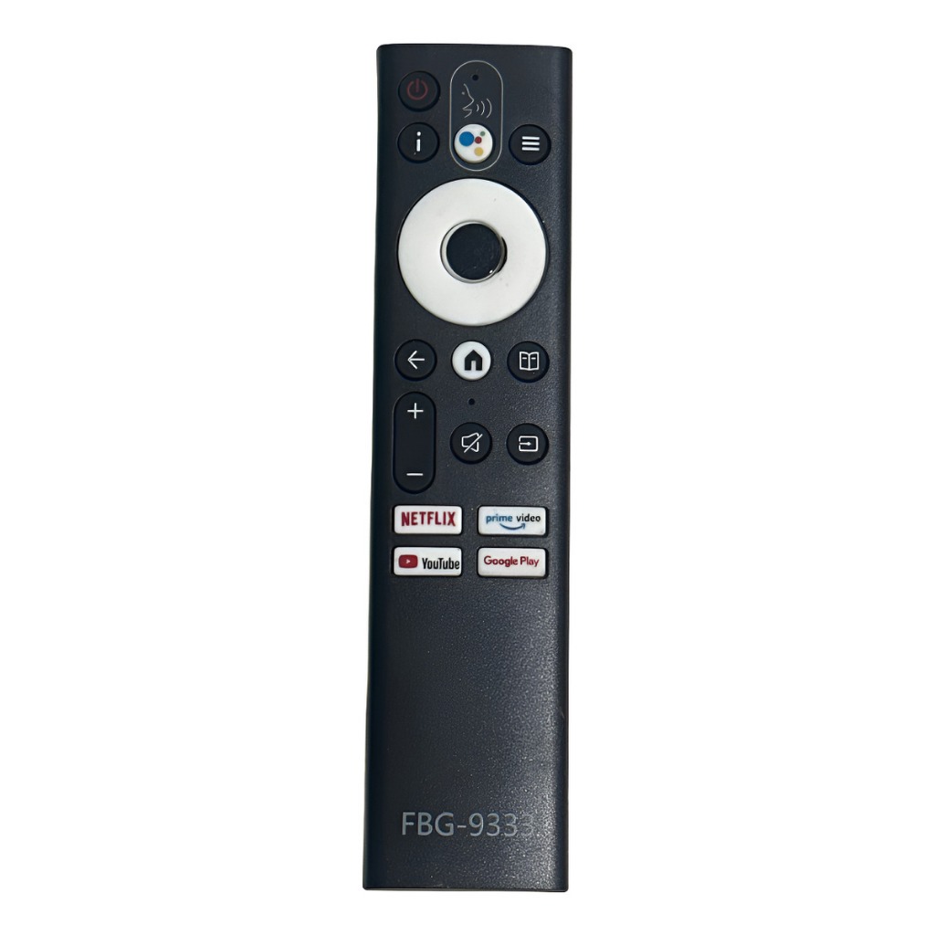 Controle Compatível Tv Aiwa Smart 55/65/75 Polegadas Preto Teclas Netflix Prime Video You…