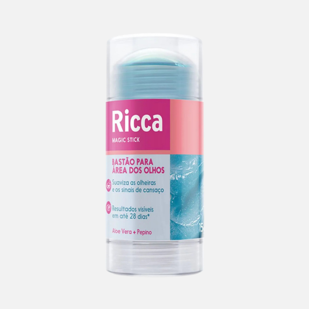 Bastao Area Dos Olhos Ricca Anti Olheiras Efeito Geladinho - Ricca