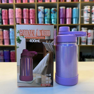 Garrafa Ternica 400ml Com Brilho Exclusivo Sublimatico em Oferta na Shopee