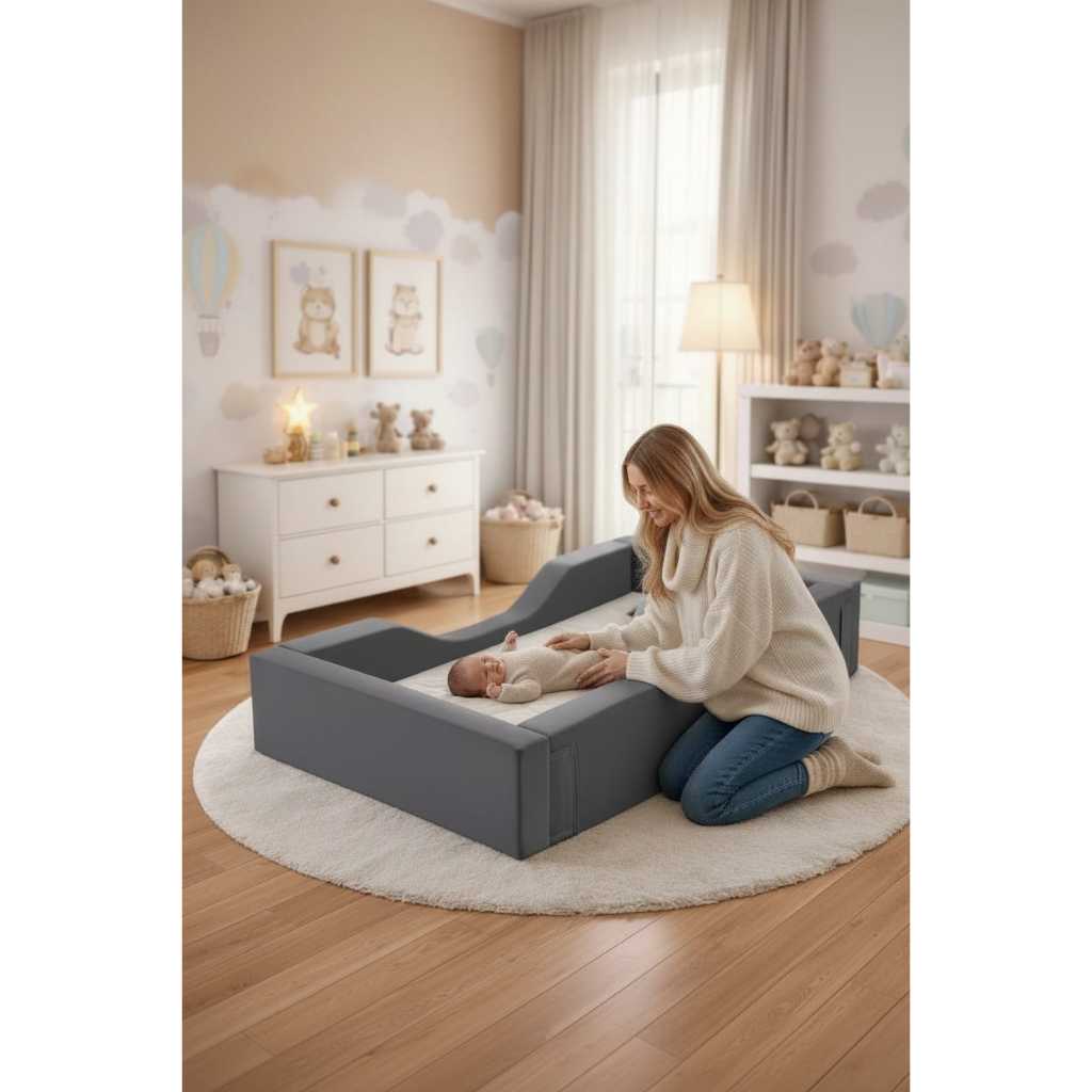 Cama Infantil Espumada Montessori Quarto Criança varias cores