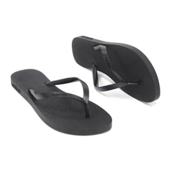 Chinelo Colcci Itapema Feminino Preto Tira Fina Slim Moda Praia Piscina Verão