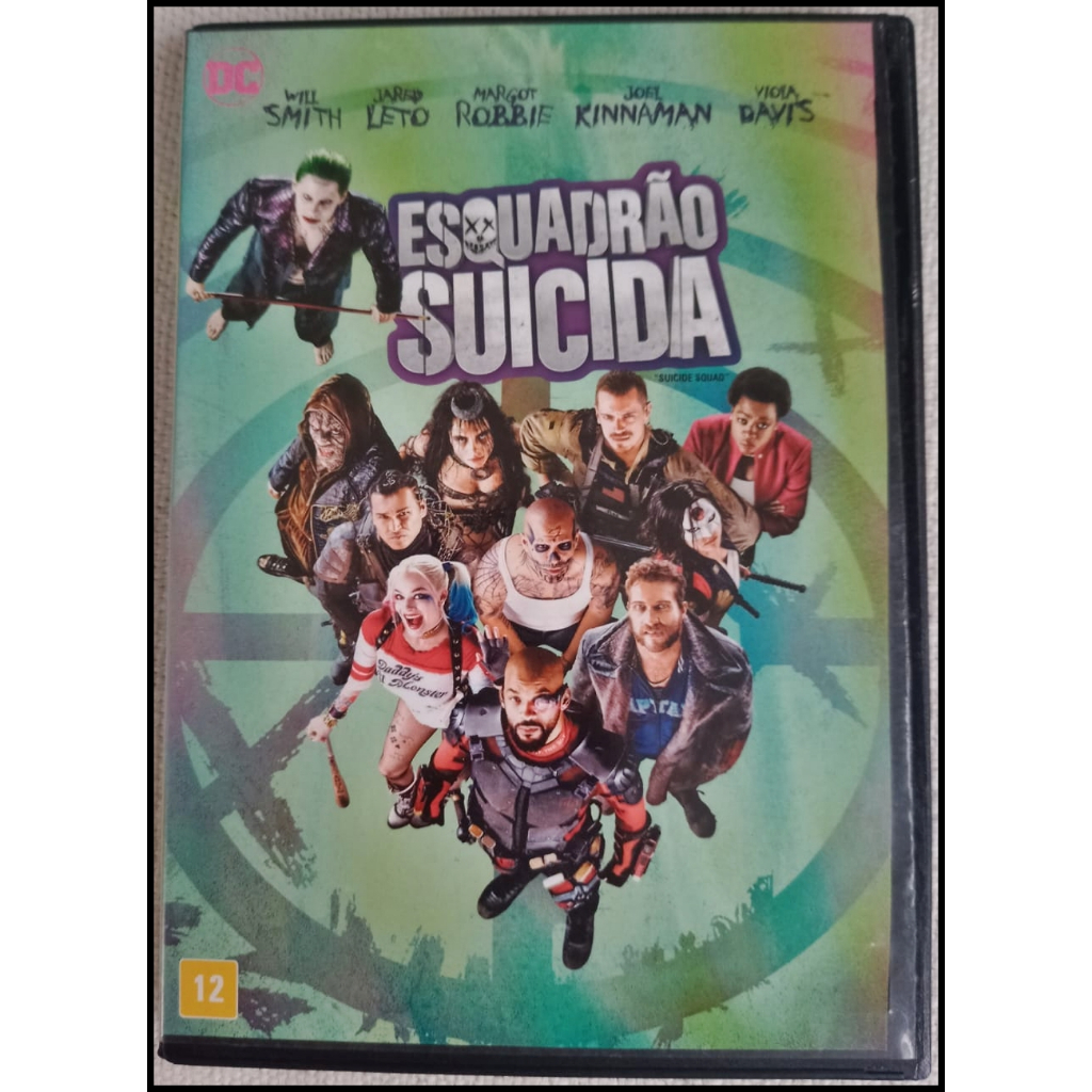 DVD Esquadrão Suicida - Original