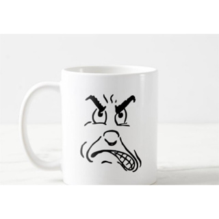 xícara cara bravo em Oferta na Shopee