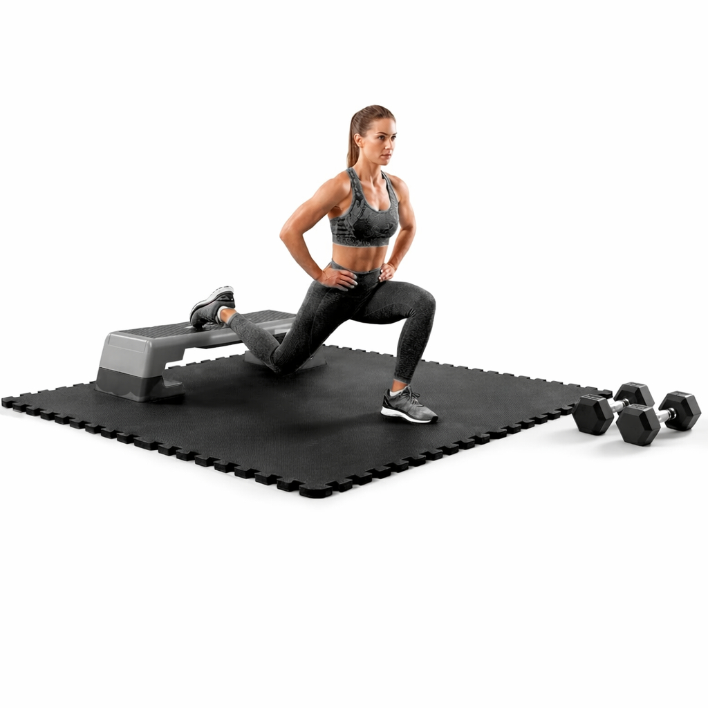 Kit Tatame EVA 100x100cm 10mm - Várias Cores Treino Academia Fitness Crossfit Proteção