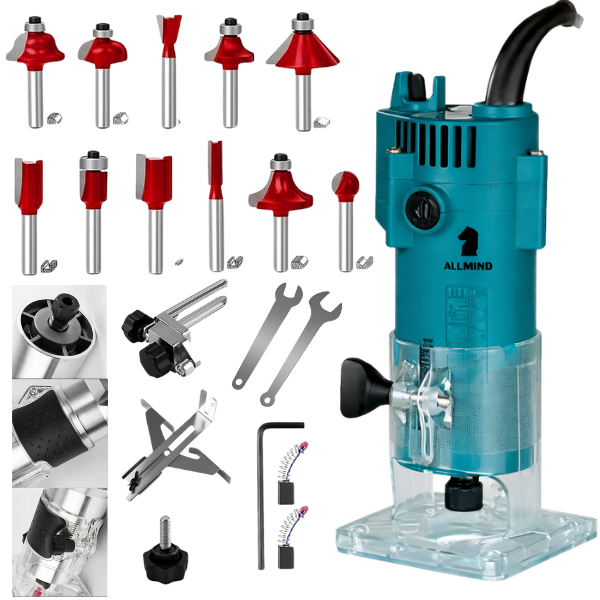 Tupia Laminadora Profissional Com Kit Fresa E Maleta De 15 Peças em Oferta na Shopee