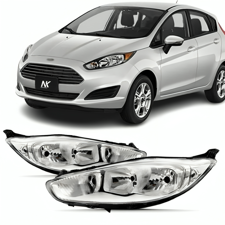 Par/Un Farol Dianteiro New Fiesta 2013 2014 2015 2016 2017 2018 2019 1ª Linha Novo Farolete