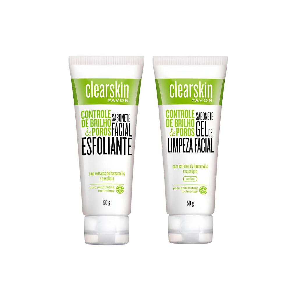 Kit Cuidados Faciais Avon Clearskin Limpeza Profunda