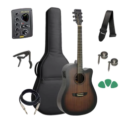 Violao Strinberg Forest Fs-4D Tbs El-ac Folk+ Capa Acessorio