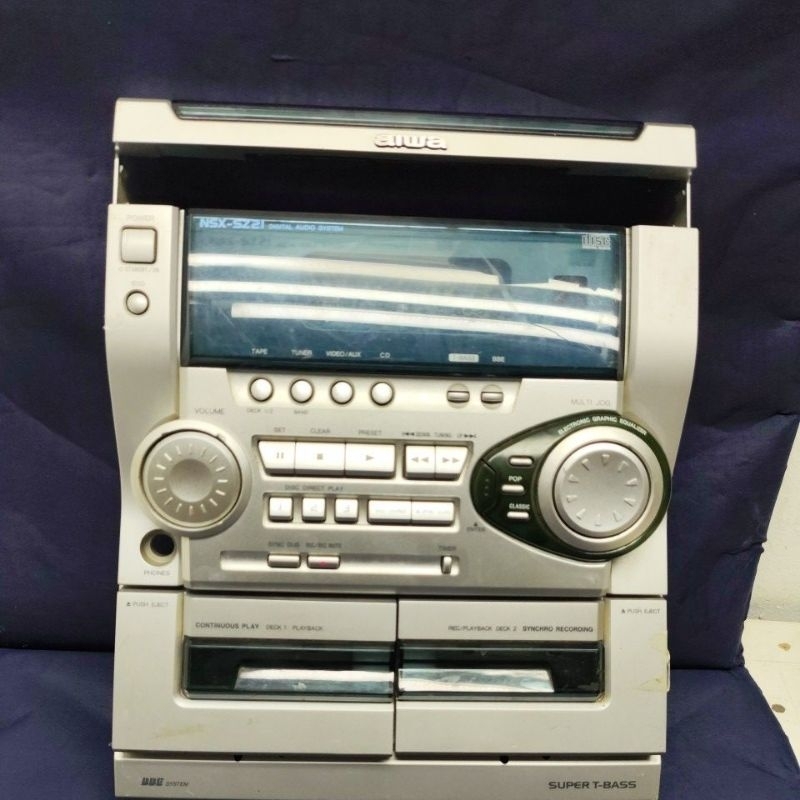 frontal completo som Aiwa nsx-sz21