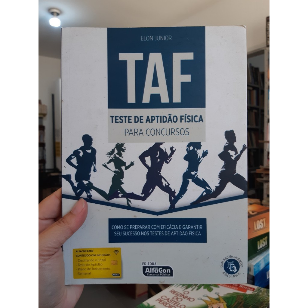 TAF Teste de Aptidão física para concursos - Elon Junior (ESPORTES)