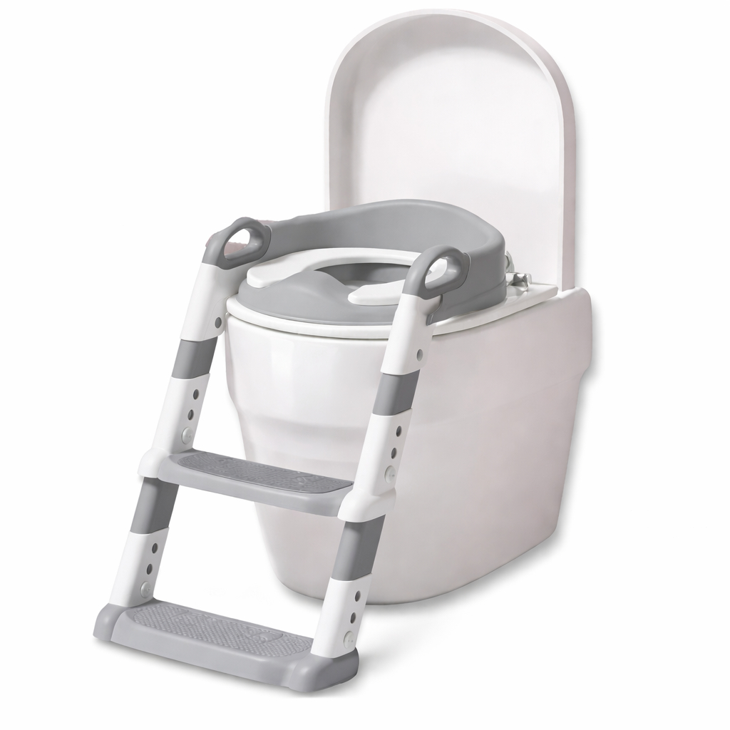 Assento Redutor Infantil Com Escada Vaso Sanitário Troninho Azul em Oferta na Shopee