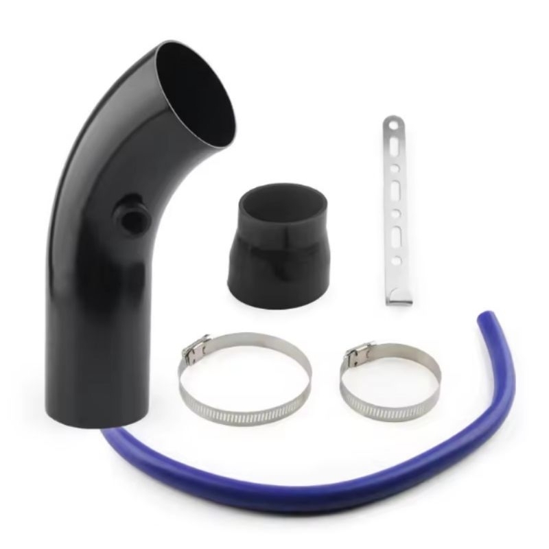 Intake Universal 3 Polegadas em Alumínio - Sem o filtro  **Consulte Cores**