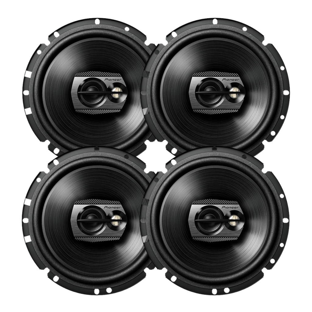 Kit 4 Alto Falantes Pioneer TS1790BR 6 Polegadas 240W RMS 4 Ohms TS-1790BR