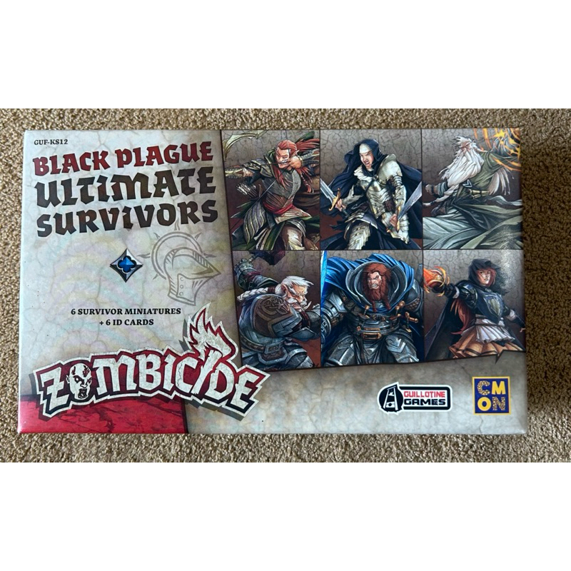 Zombicide Black Plague Ultimate Survivors