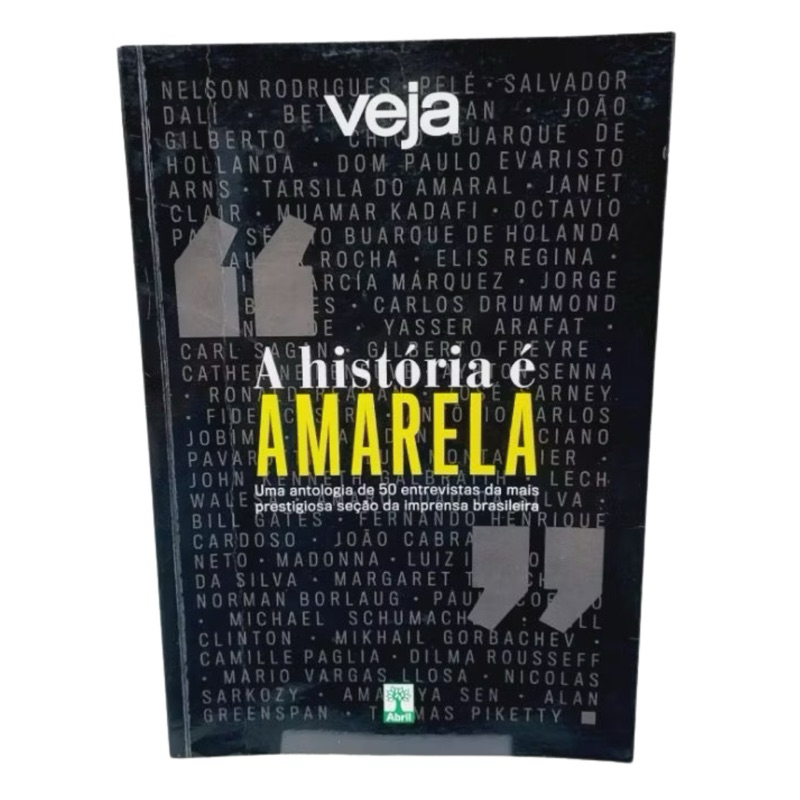 A história é amarela – Revista Veja (Livro Usado)