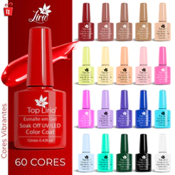 Esmaltes 24/10 Unidades De Unhas Em Gel Lirió, XD, DZ Profissional Shellac Unha Acrigel Porcelana Manicure Pedicure