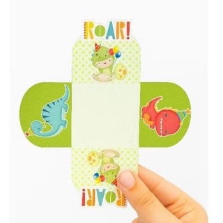 50 Forminhas de doces 4 pétalas tema Dino baby ENVIO IMEDIATO em Oferta na Shopee