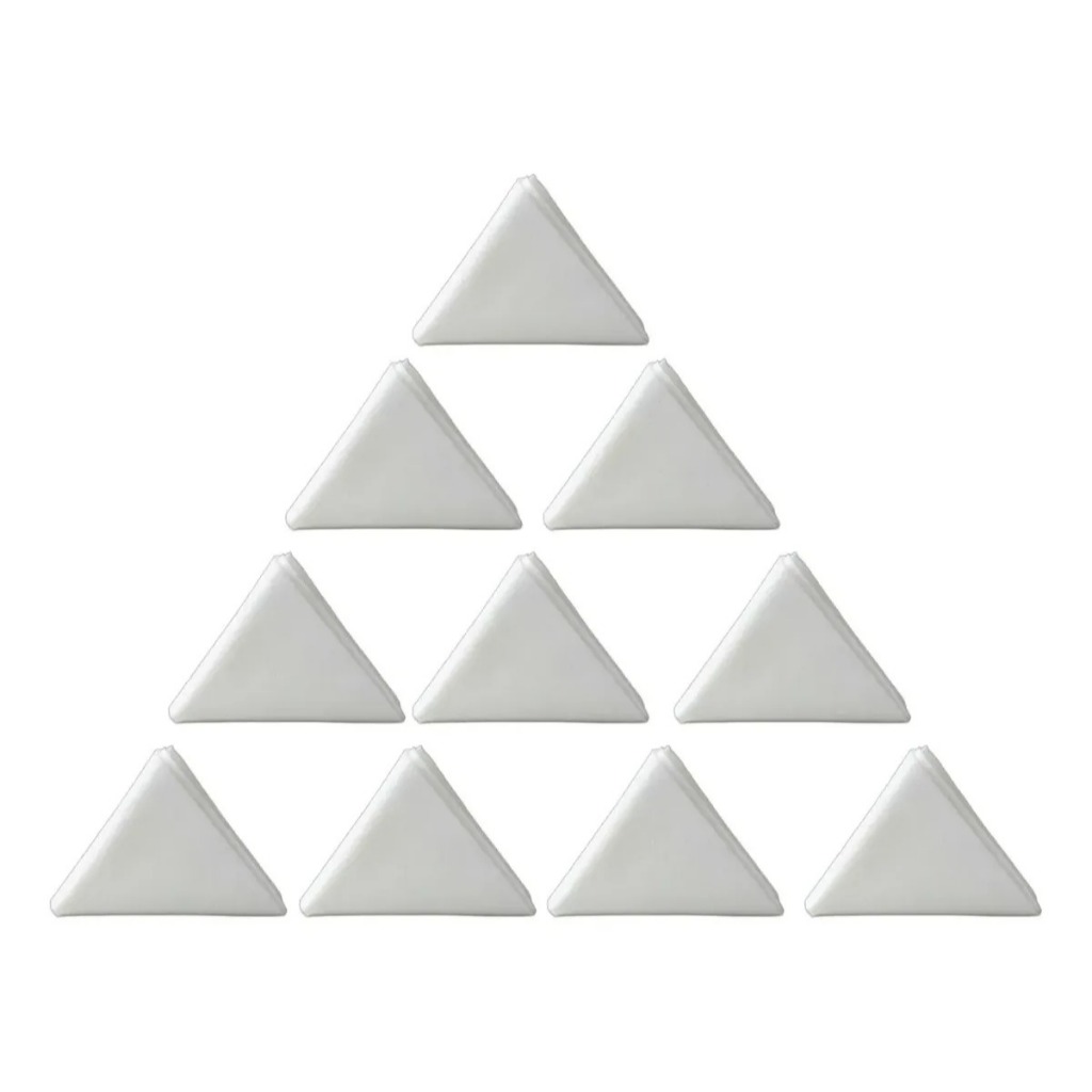 Kit Bandagem Triangular Em TNT 10 unidades Resgate Primeiros socorros Tipoia trilha camping primeiros socorros