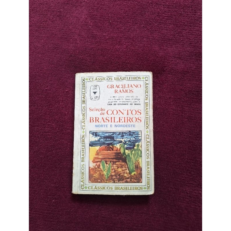 Livro Seleção de Contos Brasileiros Norte e Nordeste Graciliano Ramos Clássicos Brasileiros 1ª Edição
