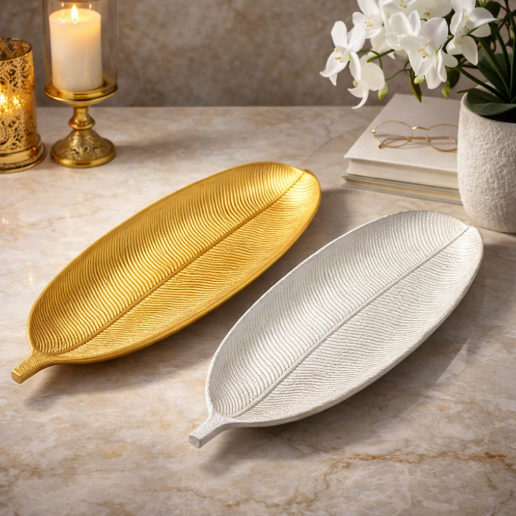 Centro Decorativo Madeira Luxo Grande 59 x 22cm – Centro de Mesa Moderno Fruteira Porta Objetos