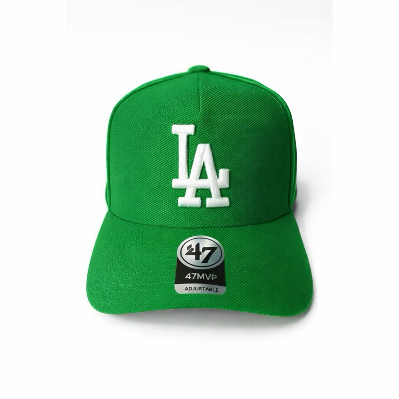 Boné SnapBack Estilo LA Bordado Ajustável unissex verde Brasil