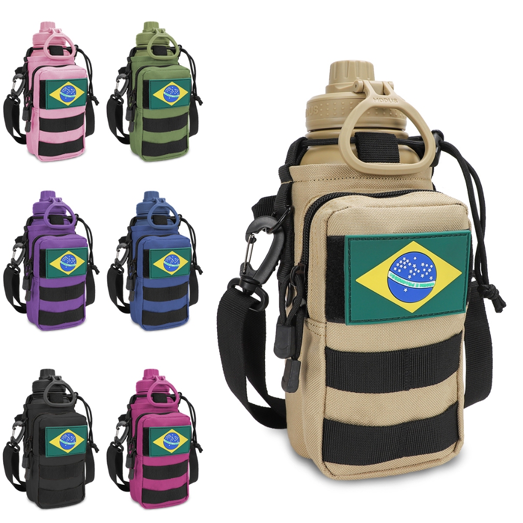 Garrafa Modus 1l Térmica Esportiva De Aço Inoxidável Com Isolamento A Vácuo e Bolsa