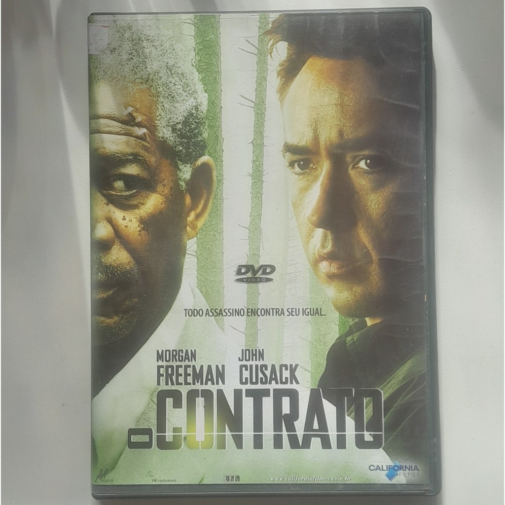 Dvd - Contrato ( Morgan Freeman ) Original