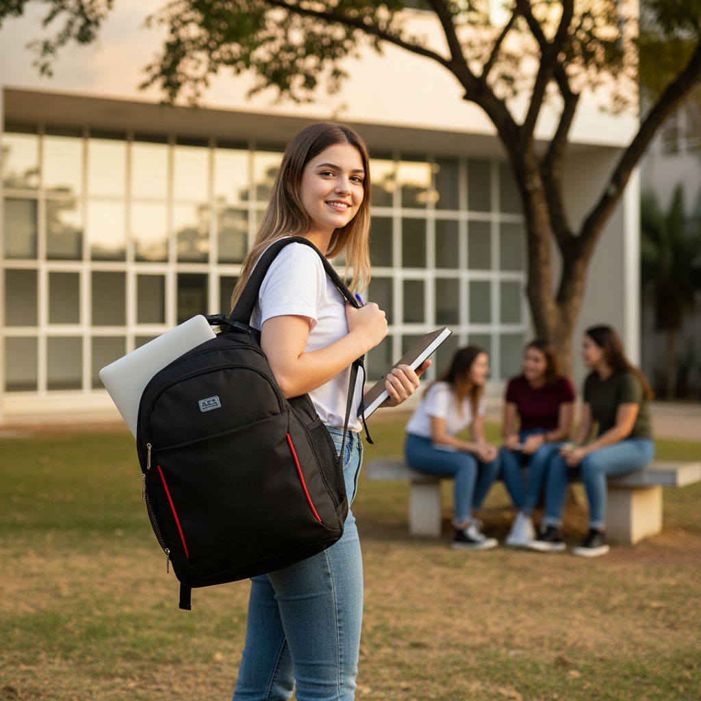 🎒 Mochila Notebook Impermeavel Resistente 📚 Escolar Faculdade Trabalho Bolsa