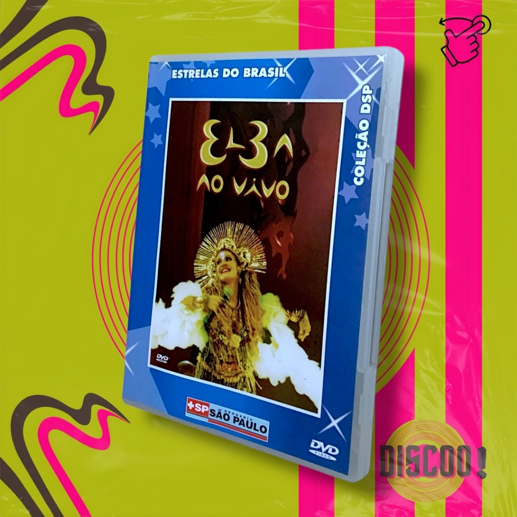 DVD Elba Ramalho | ELBA AO VIVO (ESTRELAS DO BRASIL — COLEÇÃO DROGARIA SÃO PAULO)