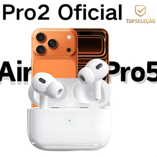 Fone Bluetooth Pro5 Premium | Imersão Total c Cancelamento Ruído Qualidade Superior p iPhoneAndroid em Oferta na Shopee