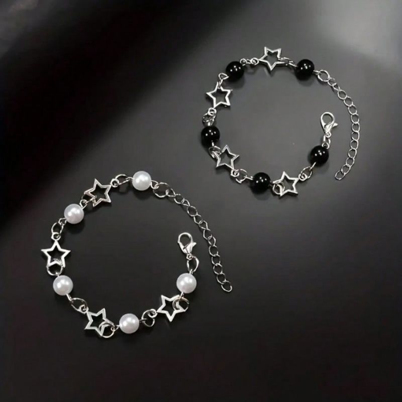 Pulseira de Estrelas Estilo Y2k Unissex