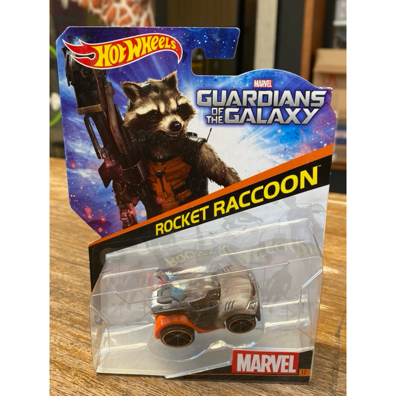 Hotwheels Guardians of the Galaxy Rocket Raccon Mattel 1:64 2014